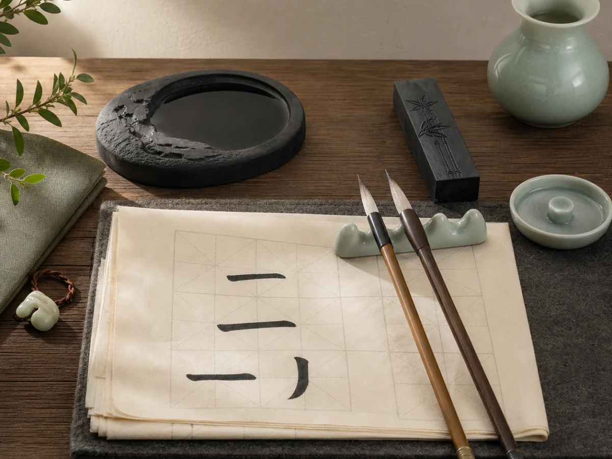 河小象软笔书法课：从文房四宝、基本笔法到作品创作，培养汉字审美与传统文化兴趣。
