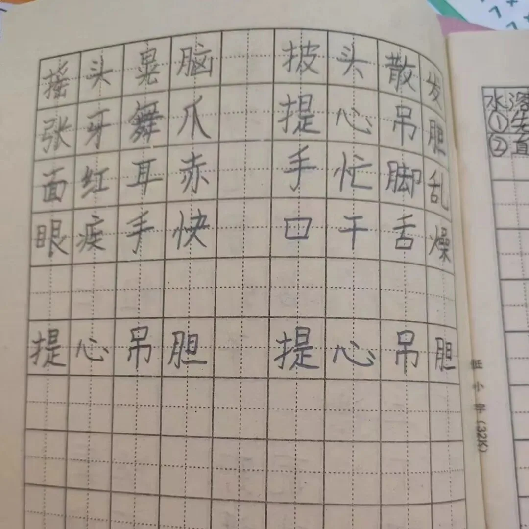 优秀学员的练习与成长记录