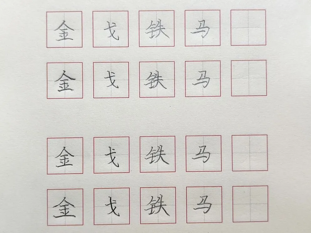 优秀学员的练习与成长记录