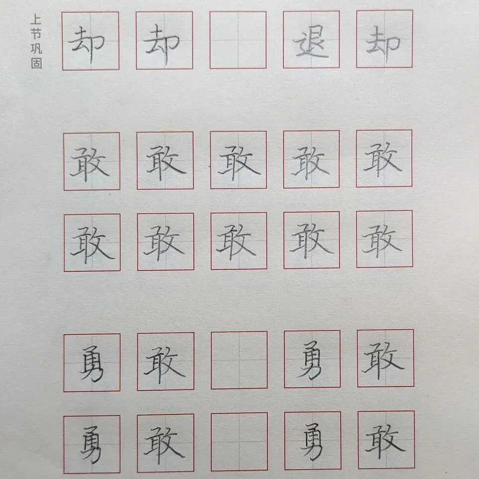 优秀学员的练习与成长记录